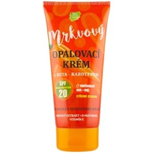 VIVACO Mrkvový opaľovací KRÉM SPF 20 s betakaroténom 200ml
