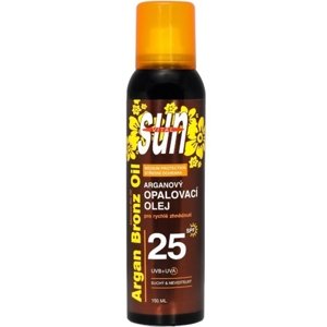 VIVACO SUN Argan SUCHÝ opaľovací olej SPF 25 s arganovým olejom 150ml