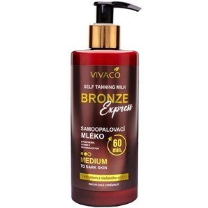 VIVACO BRONZE Express Samoopaľovacie mlieko MEDIUM 300ml