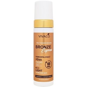 VIVACO BRONZE Express Samoopaľovacia pena LIGHT 200ml