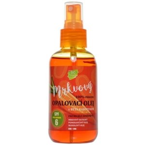 VIVACO Mrkvový opaľovací olej SPF6 s betakaroténom 150ml