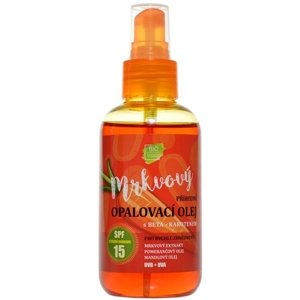 VIVACO Mrkvový opaľovací olej SPF15 s betakaroténom 150ml