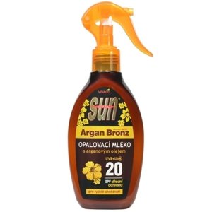 VIVACO SUN Argan Oil opaľovacie mlieko SPF 20 s arganovým olejom 200ml