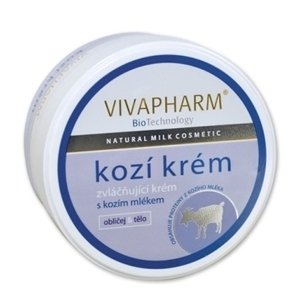 VIVACO VIVAPHARM Kozí zvláčňujúci krém na tvár a telo 250ml