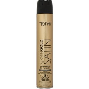 TAHE Keratin Gold Satin Fixačný lak s keratínom a arganovým olejom FIX 5 (400 ml)