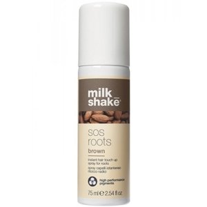 Milk Shake Sos Roots Sprej pre okamžité zakrytie odrastov a šedín 75ml - Brown