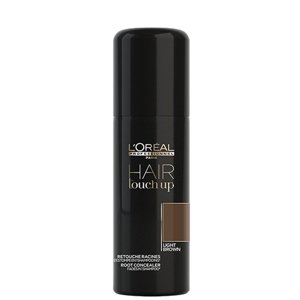 ĽOréal Professionnel HAIR TOUCH UP Vlasový korektor na odrasty a biele vlasy 75ml - svetlá hnedá