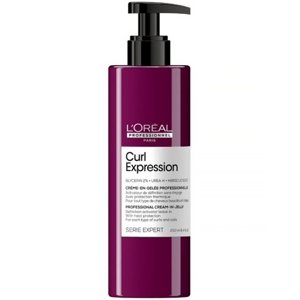 ĽOréal Professionnel Série Expert Curl Expression Bezoplachová starostlivosť na podporu definície kučeravých a vlnitých vlasov 250ml