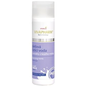 VIVACO VIVAPHARM Pleťová čistiaca voda s kozím mliekom 200ml