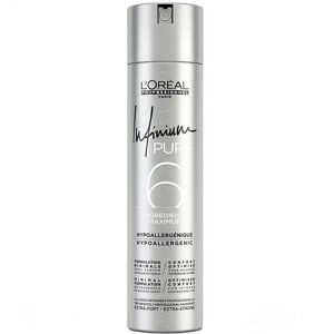 ĽOréal Professionnel Infinium Pure EXTRA STRONG Hypoalergénny lak s extra silnou fixáciou 300ml