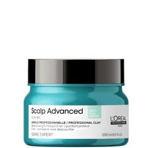 ĽOréal Professionnel Série Expert Scalp Advanced Hĺbkový čistiaci šampón a maska 2V1 s ílom - 250ml
