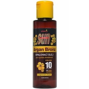 VIVACO SUN Argan Oil opaľovací olej SPF 10 s arganovým olejom 100ml