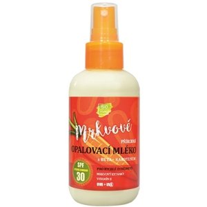 VIVACO Mrkvové opaľovacie mlieko SPF 30 s betakaroténom 150ml