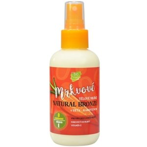 VIVACO Mrkvové telové mlieko NATURAL BRONZ pre rýchle zhnednutie 150ml