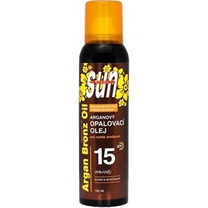 VIVACO SUN Argan SUCHÝ opaľovací olej SPF 15 s arganovým olejom