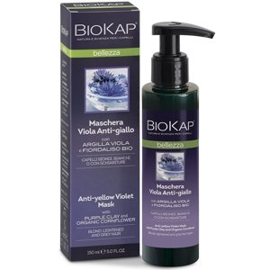 BIOKAP Bellezza Anti-yellow Violet Maska s neutralizáciou žltých tónov 150ml