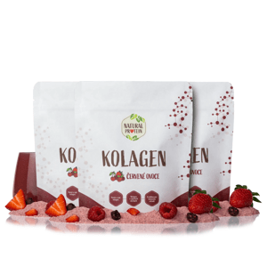 Kolagén - Červené Ovocie 3 kusy