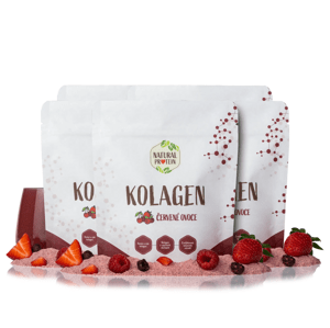 Kolagén - Červené Ovocie 5 kusov