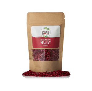 NaturalProtein Mrazom sušené maliny - kúsky