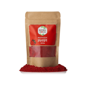 NaturalProtein Mrazom sušené jahody - prášok