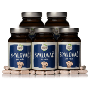 Spaľovač pre mužov 5 kusov