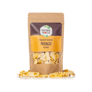 Mrazom sušené mango - plátky