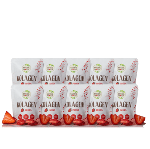 Kolagén - Jahoda (10 g) 10 kusov