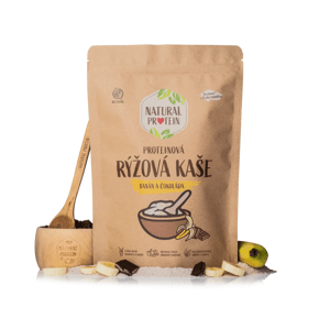 NaturalProtein Proteinová rýžová kaše - Banán a čokoláda Letní akce