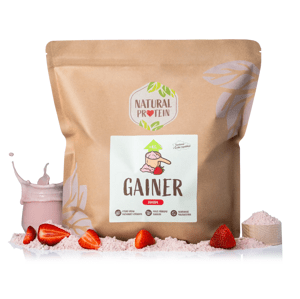 NaturalProtein GAINER – Jahoda
