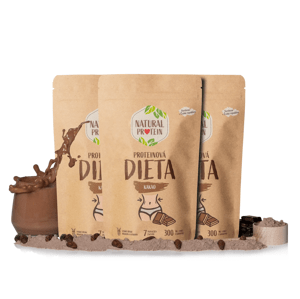 NaturalProtein Proteinová dieta - Kakao - Velikonoce 3 kusy