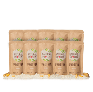 NaturalProtein Arašidový proteín (35 g) 10 kusov