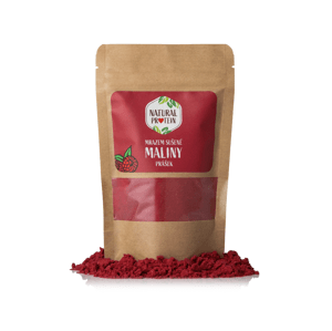 NaturalProtein Mrazom sušené maliny - prášok