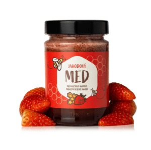 NaturalProtein Jahodový med 1 kus