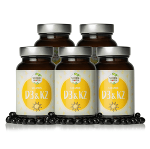 NaturalProtein D3 + K2 - Velikonoce 5 kusů