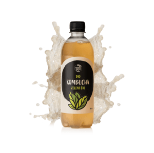 NaturalProtein BIO kombucha - zelený čaj Velikonoce