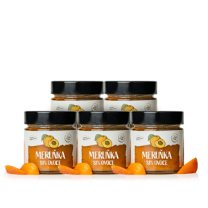 NaturalProtein Marhuľový džem 5 kusov