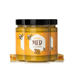NaturalProtein Krémový med 3 kusy