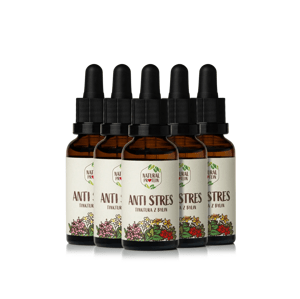 NaturalProtein Tinktúra - Antistres 5 kusov