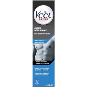 Veet Men Depilačný krém pre mužov, 200 ml
