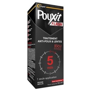 Cooper Pouxit Flash Sprej proti všiam a hnidám, 150 ml