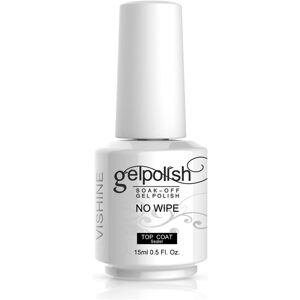 Vishine No Wipe Top Coat Gel Nail Polish UV