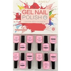 AIMEILI - Gel Lak na nechty 12ks