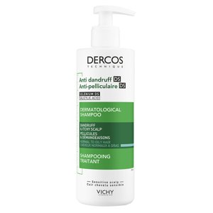 VICHY Dercos Šampón proti lupinám normálne až mastné , 200ml