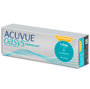 Acuvue Oasys Acuvue - HydraLuxe Astigmatism (30 šošoviek) -4.50