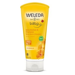 WELEDA detská pena na kúpanie a šampón, 200ml