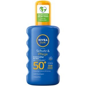 Opalovací krém Nivea v spreji, Protect&Hydrate, SPF 50+, 200 ml