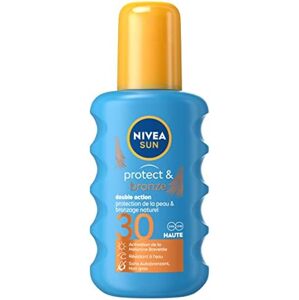 Nivea Sun Protect & Bronze, opaľovací olej v spreji, SPF30, 200 ml