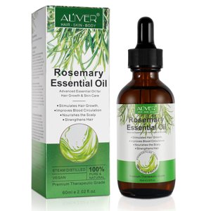 Aliver - rozmarínový esenciálny olej na rast vlasov, 60 ml
