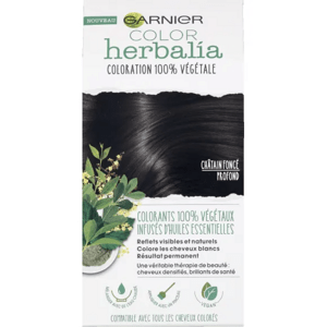 GARNIER COLOR herbalía -  100% rastlinná tmavohnedá farba vlasov