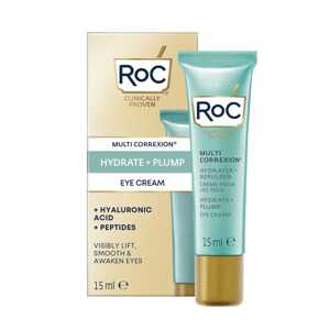 Roc Multi Correxion Hydrate + Plump očný krém 15ml